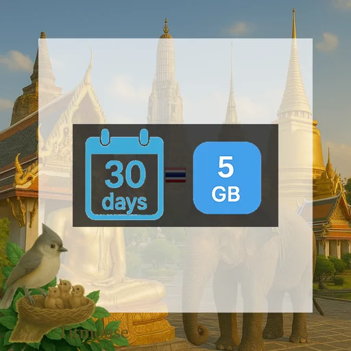 Thailand - 5 GB - 30 Days