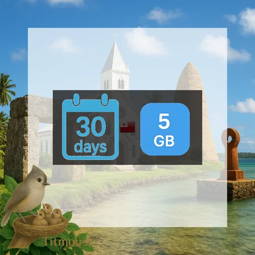 Tonga - 5 GB - 30 Days
