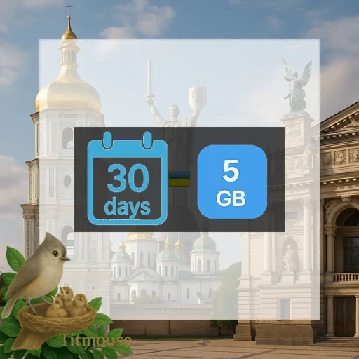 Ukraine - 5 GB - 30 Days