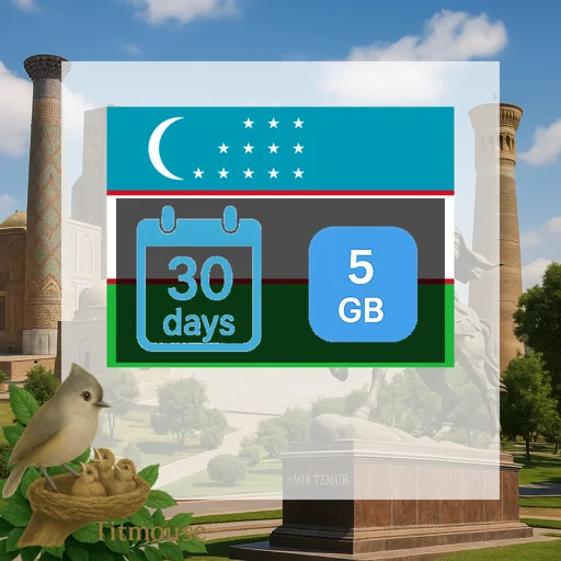 Uzbekistan - 5 GB - 30 Days