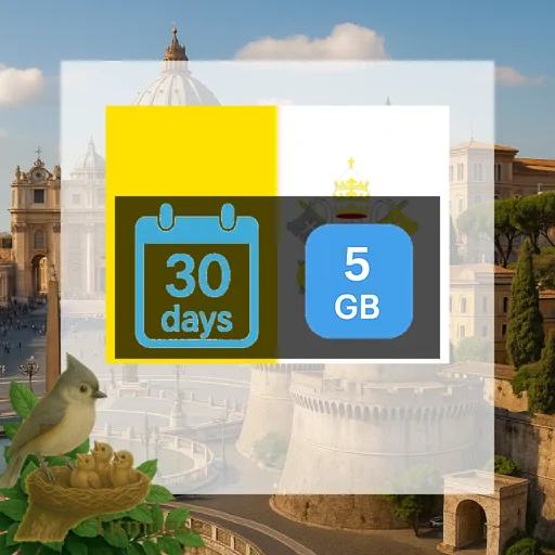 Vatican City - 5 GB - 30 Days