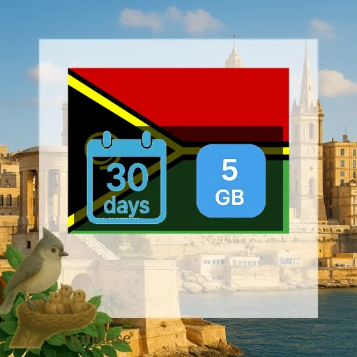 Vanuatu - 5 GB - 30 Days