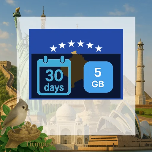 Kosovo - 5 GB - 30 Days