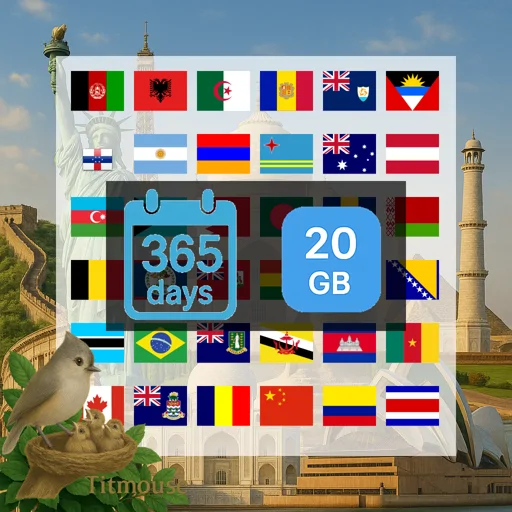 Discover Global - 20 GB - 365 Days