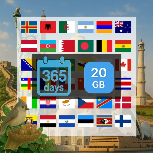 Discover Global - 20 GB - 365 days