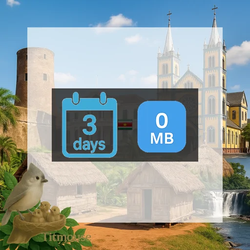 Suriname - Unlimited - 3 Days