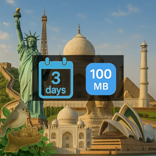 Discover Global - 100 MB - 3 days