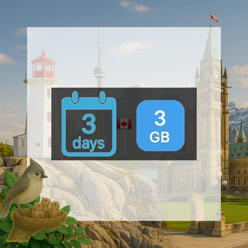 Canada - 3 GB - 3 Days