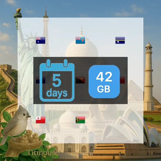 Oceania - Unlimited - 5 Days