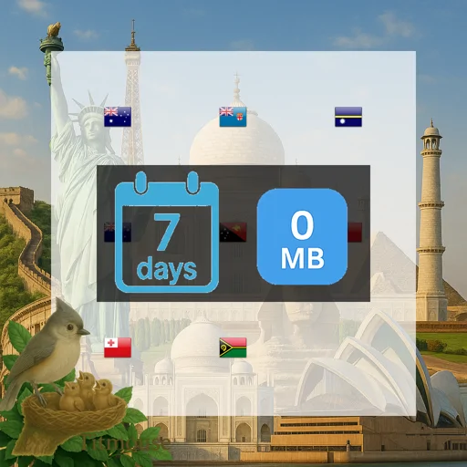 Oceania - Unlimited - 7 Days