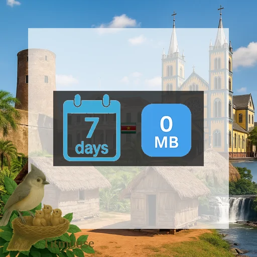 Suriname - Unlimited - 7 Days