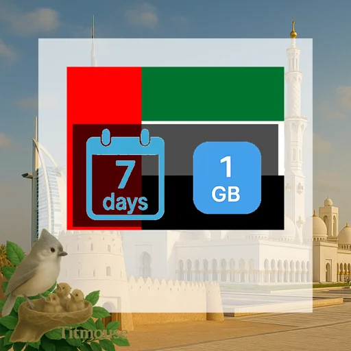United Arab Emirates - 1 GB - 7 Days