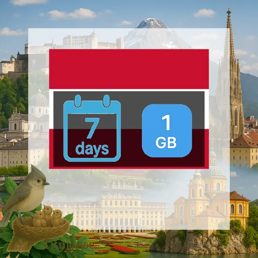 Austria - 1 GB - 7 Days