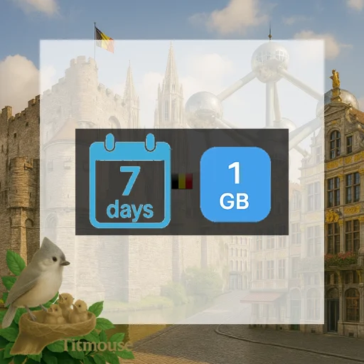 Belgium - 1 GB - 7 days