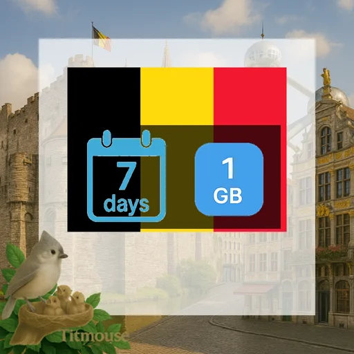 Belgium - 1 GB - 7 Days