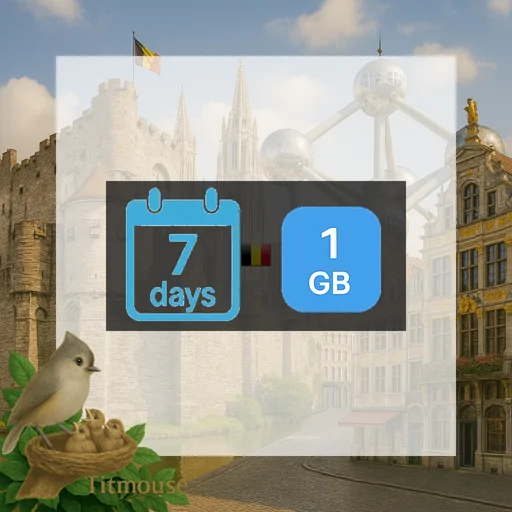 Belgium - 1 GB - 7 days