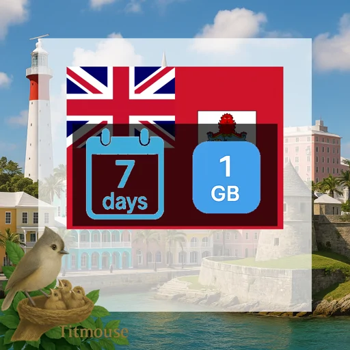 Bermuda - 1 GB - 7 Days