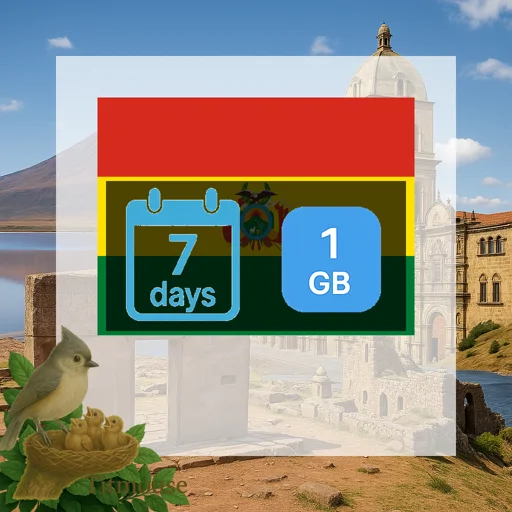Bolivia - 1 GB - 7 Days