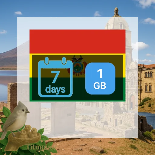Bolivia - 1 GB - 7 Days