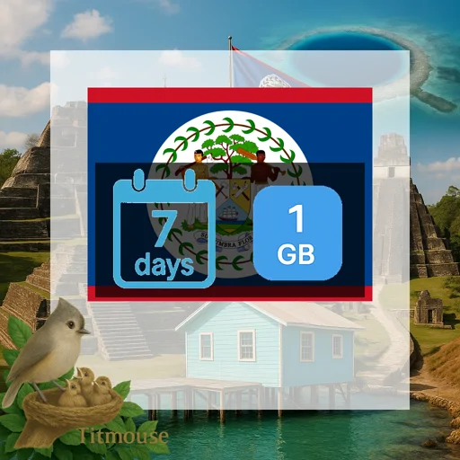 Belize - 1 GB - 7 Days