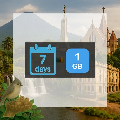 Cameroon - 1 GB - 7 Days