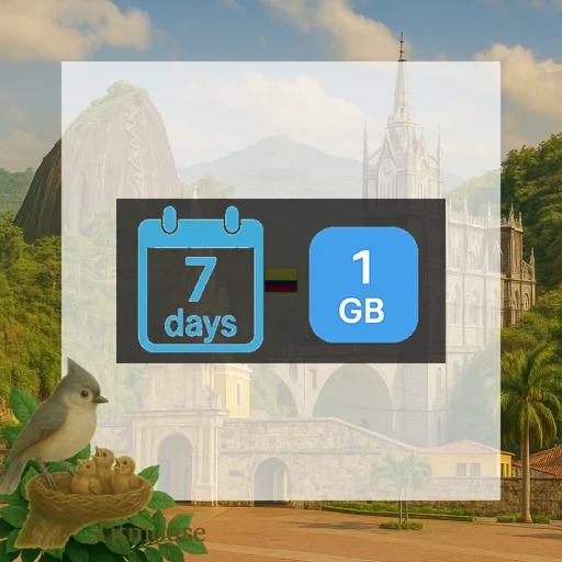 Colombia - 1 GB - 7 Days