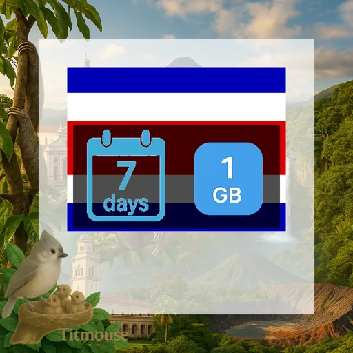 Costa Rica - 1 GB - 7 Days