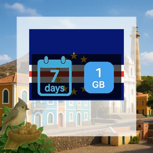 Cape Verde - 1 GB - 7 Days