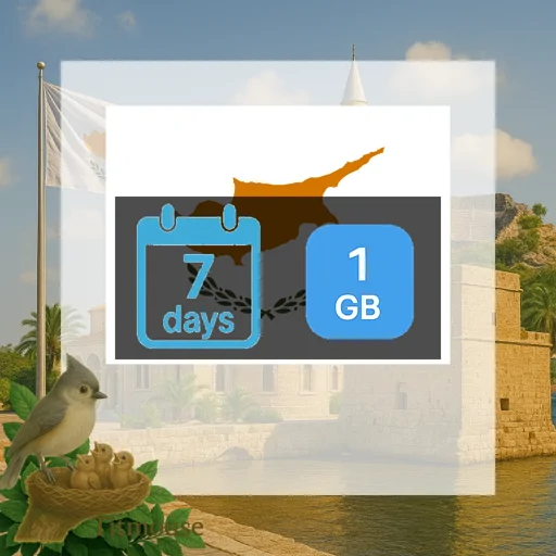 Cyprus - 1 GB - 7 Days