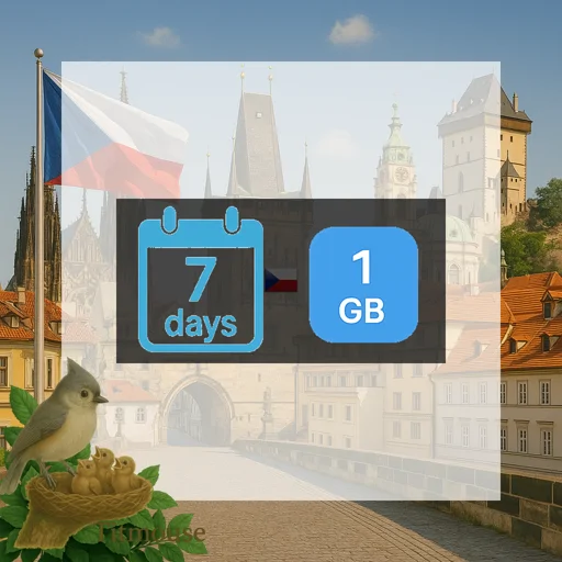 Czech Republic - 1 GB - 7 Days