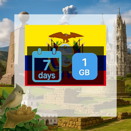 Ecuador - 1 GB - 7 Days