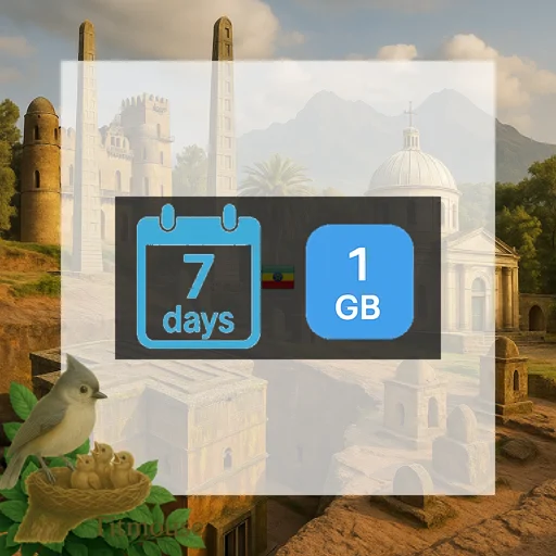 Ethiopia - 1 GB - 7 Days