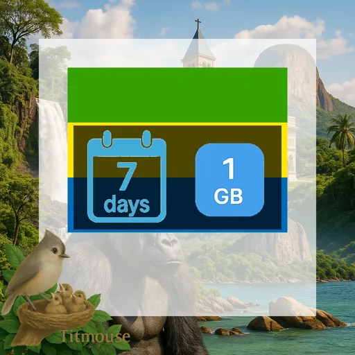 Gabon - 1 GB - 7 Days