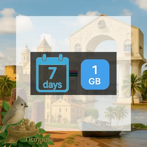 Gambia - 1 GB - 7 Days