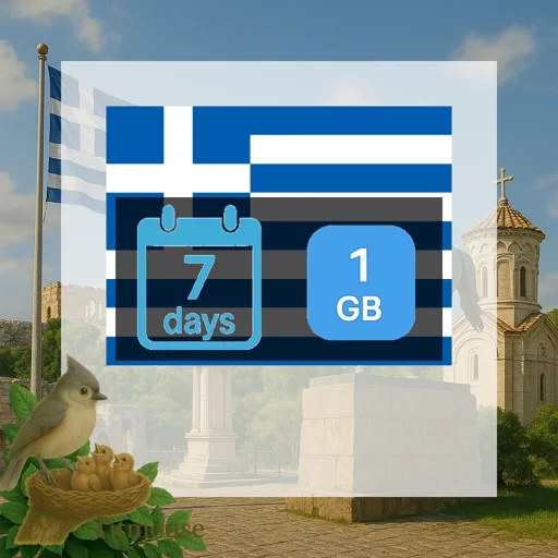 Greece - 1 GB - 7 Days