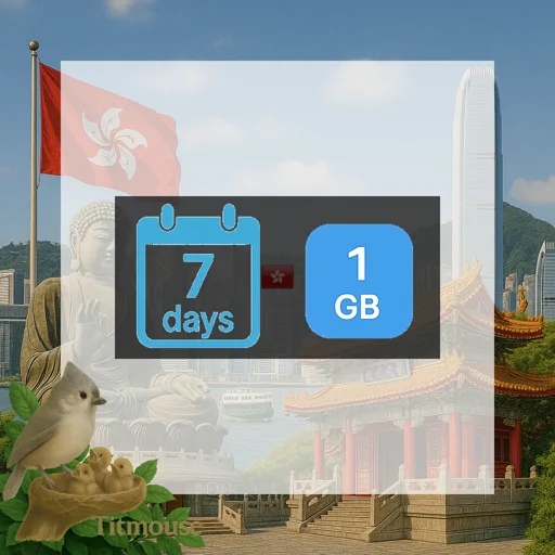Hong Kong - 1 GB - 7 days