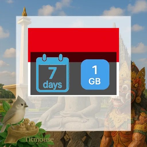 Indonesia - 1 GB - 7 Days