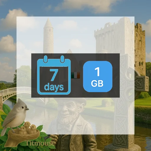 Ireland - 1 GB - 7 Days