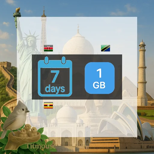 Africa - 1 GB - 7 days