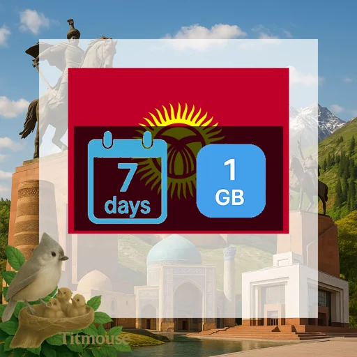 Kyrgyzstan - 1 GB - 7 Days