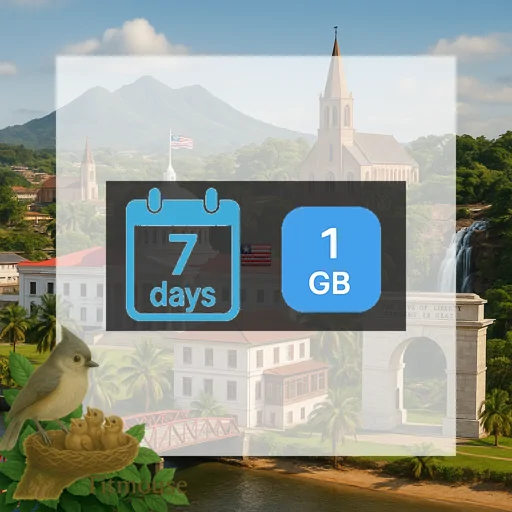 Liberia - 1 GB - 7 Days