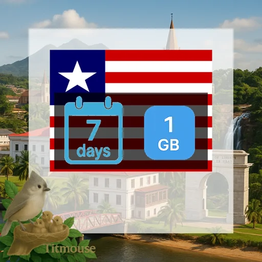 Liberia - 1 GB - 7 Days