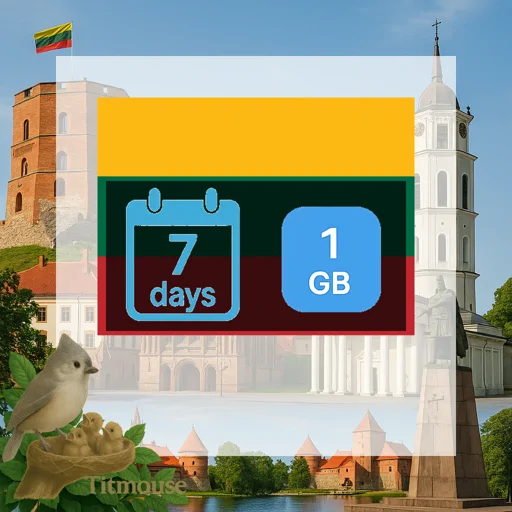 Lithuania - 1 GB - 7 Days