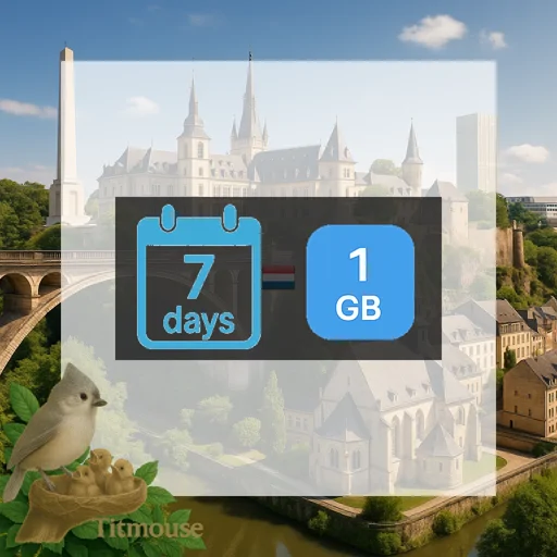 Luxembourg - 1 GB - 7 Days