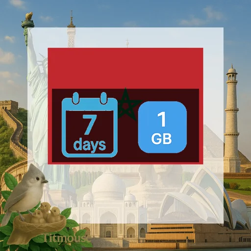 Morocco - 1 GB - 7 Days