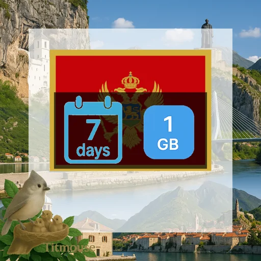 Montenegro - 1 GB - 7 Days