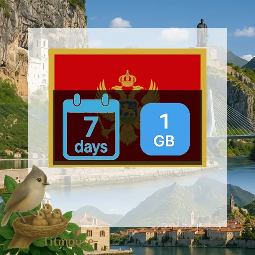Montenegro - 1 GB - 7 Days