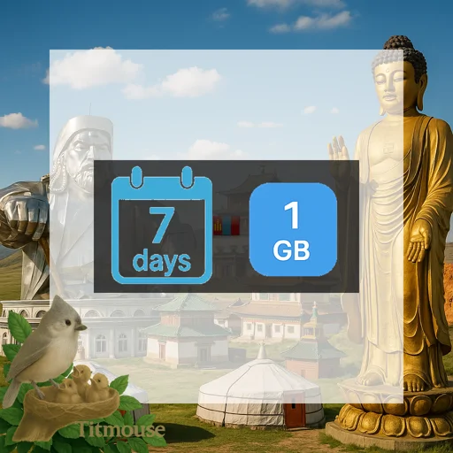 Mongolia - 1.046875 GB - 7 days