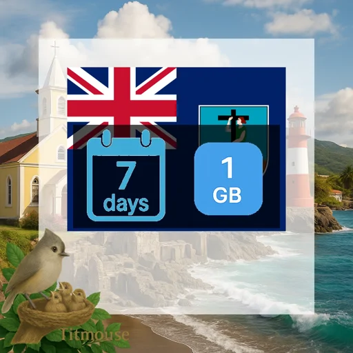 Montserrat - 1 GB - 7 Days