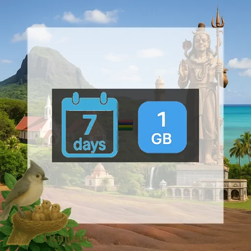 Mauritius - 1 GB - 7 days